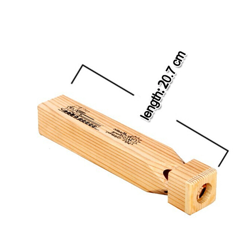 Hot Sell Custom Kids wooden train whistle / wood whistle for kids wooden train whistle