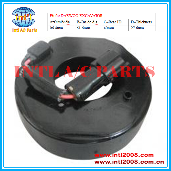 Denso 10pa15c Compressor Clutch Coil Suitable For Car Daewoo Excavator