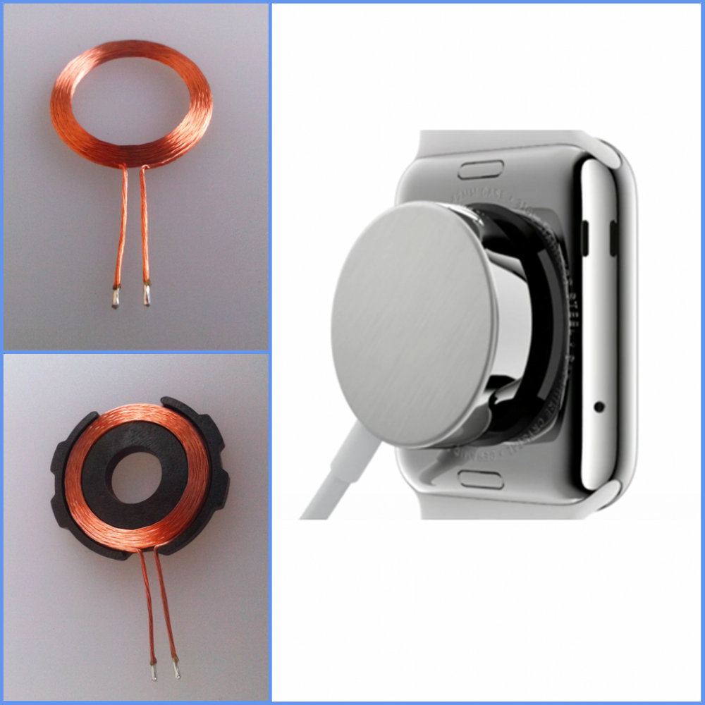 wireless power transmission coils qi iWatch wireless charging coil
