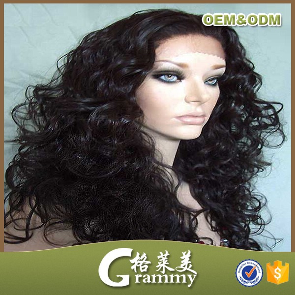 2015 new items full cuticle hot sale cheap human hair half head wig - 2015-new-items-full-cuticle-hot-sale
