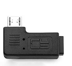 Usb2.0マイクロbオスマイクロb左90度のアダプタメスコネクタ仕入れ・メーカー・工場