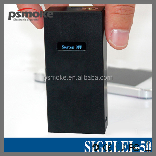 2014 newest China wholesale e cigarette mod original sigelei 50w