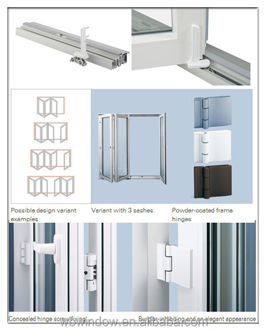 Upvc Folding Door With Roto Hardware Buy Upvc Folding Door Door
