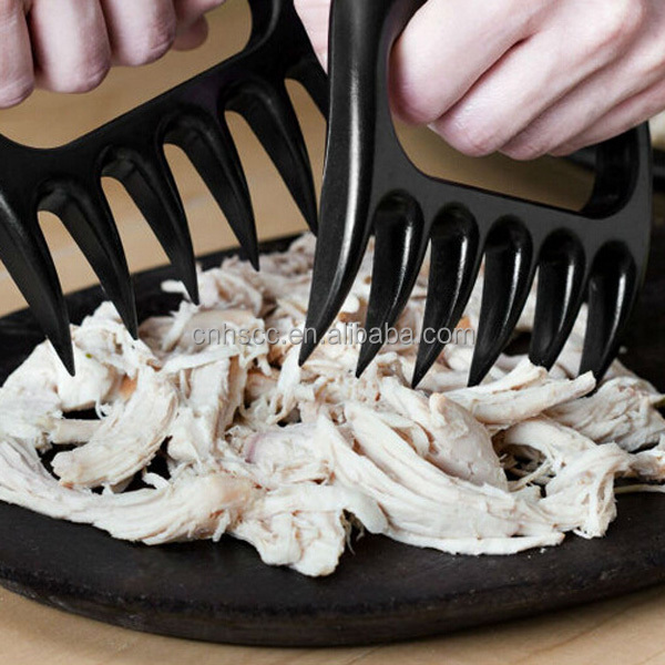 豊富な色のロゴの印刷熊爪肉bbq-f-001焼肉用シュレッダー問屋・仕入れ・卸・卸売り