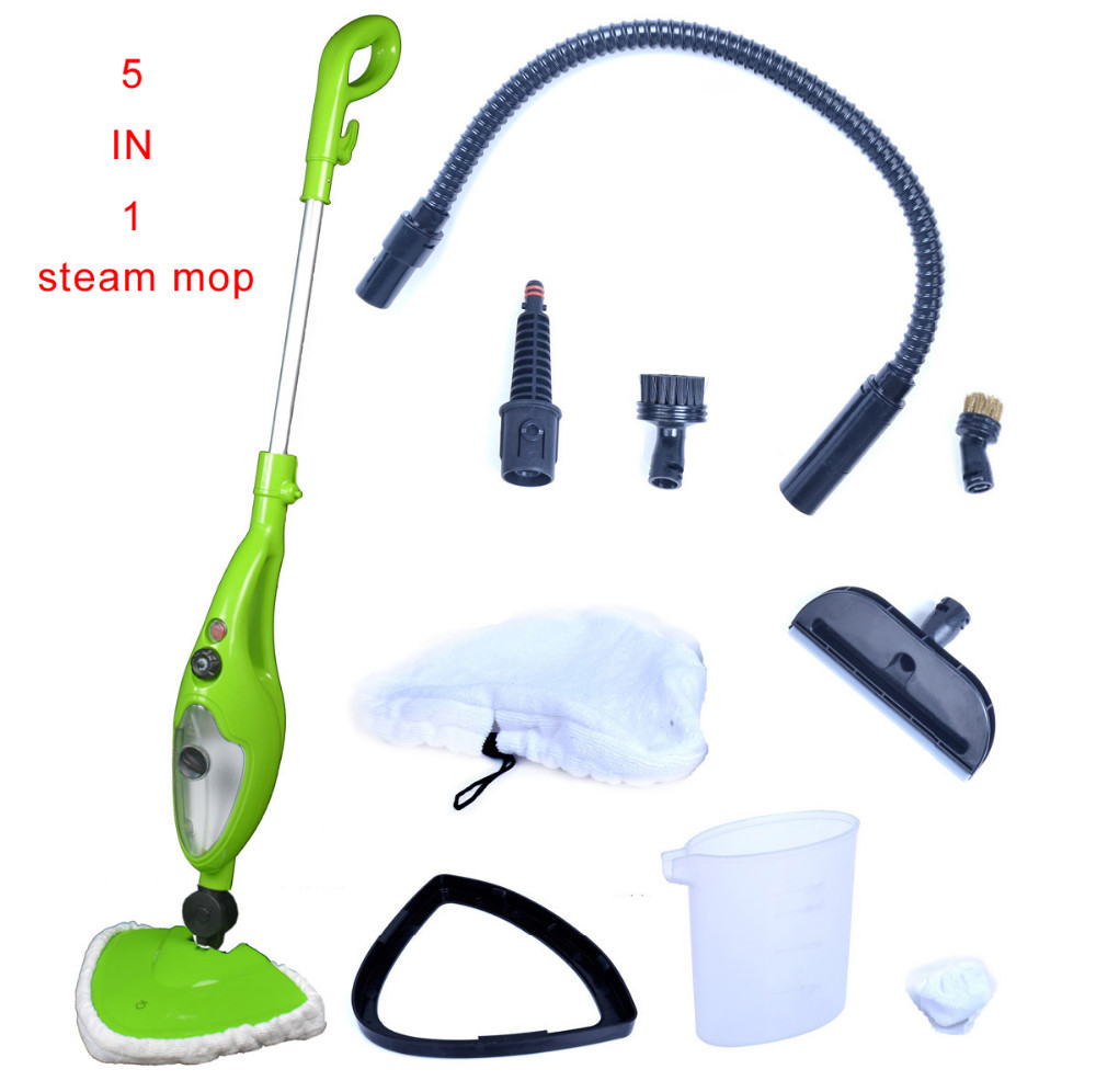 1300w 1500w Multifunction Magic Handheld Cleaning 5 In 1 Steam Mop X5