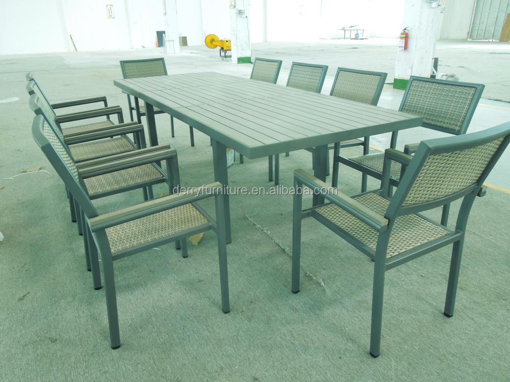 工場卸売業拡張可能なプラスチック木材屋外テーブル仕入れ・メーカー・工場