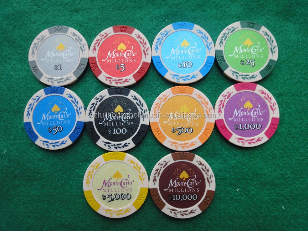 13.5g Clay Poker Chip World Series