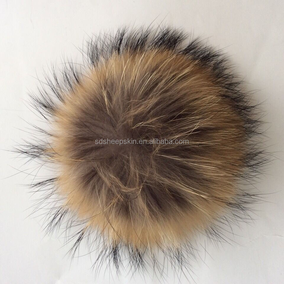 pom with pom wholesale beanie pom large racoon hat hat hat beanie poms fur pom pom