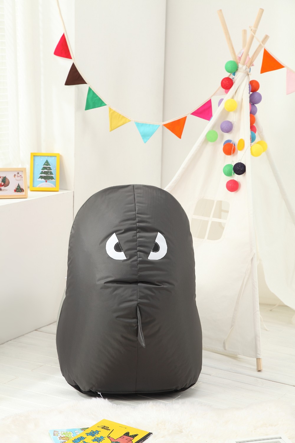 Cool boy haai kinderen veilig luie zitzak kids sofa nursery school ... Woonkamer bruin berry