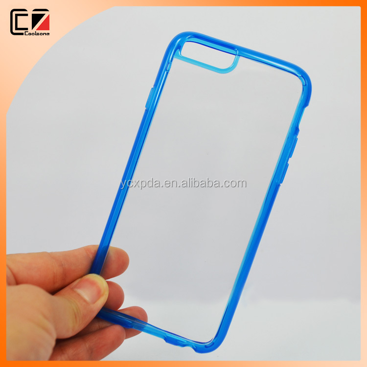デュアルカラー透明なpctpu電話ケースiphone6仕入れ・メーカー・工場