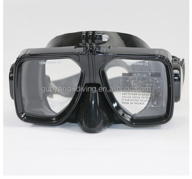 新しい高品質のプロのoem2015goproスキューバダイビング用マスクシリコーンシュノーケリングアクションカメラgopro卸売仕入れ・メーカー・工場