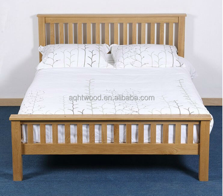 寝室の家具-- 無垢材2014年モダンな木製ベッドダブルベッドの寝室の家具仕入れ・メーカー・工場
