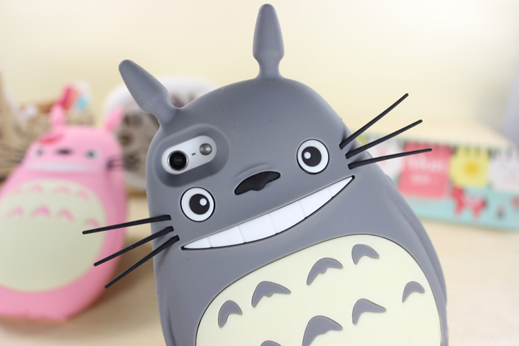 かわいい3dアニメ猫柔らかいシリコン携帯電話ケース問屋・仕入れ・卸・卸売り
