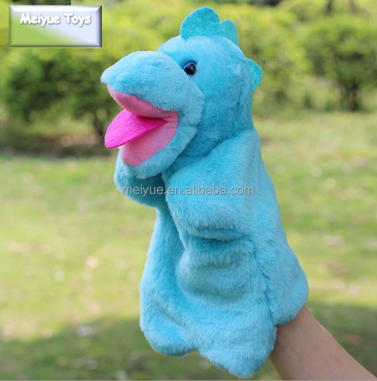 plush blue dinosaur