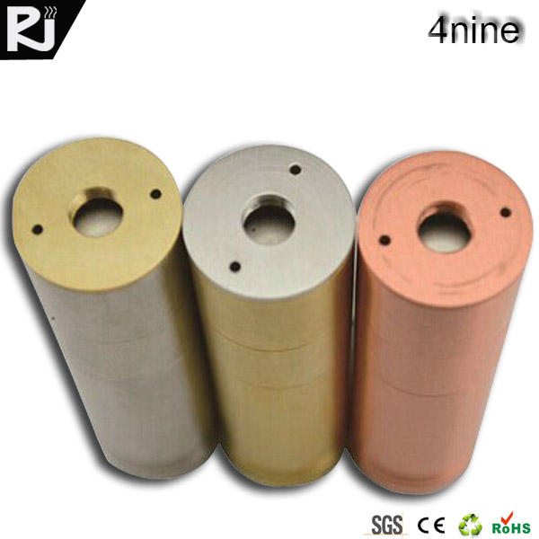 New Arrival ecig mod 4nine 26650 mod,copper and brass 4nine mod in stock
