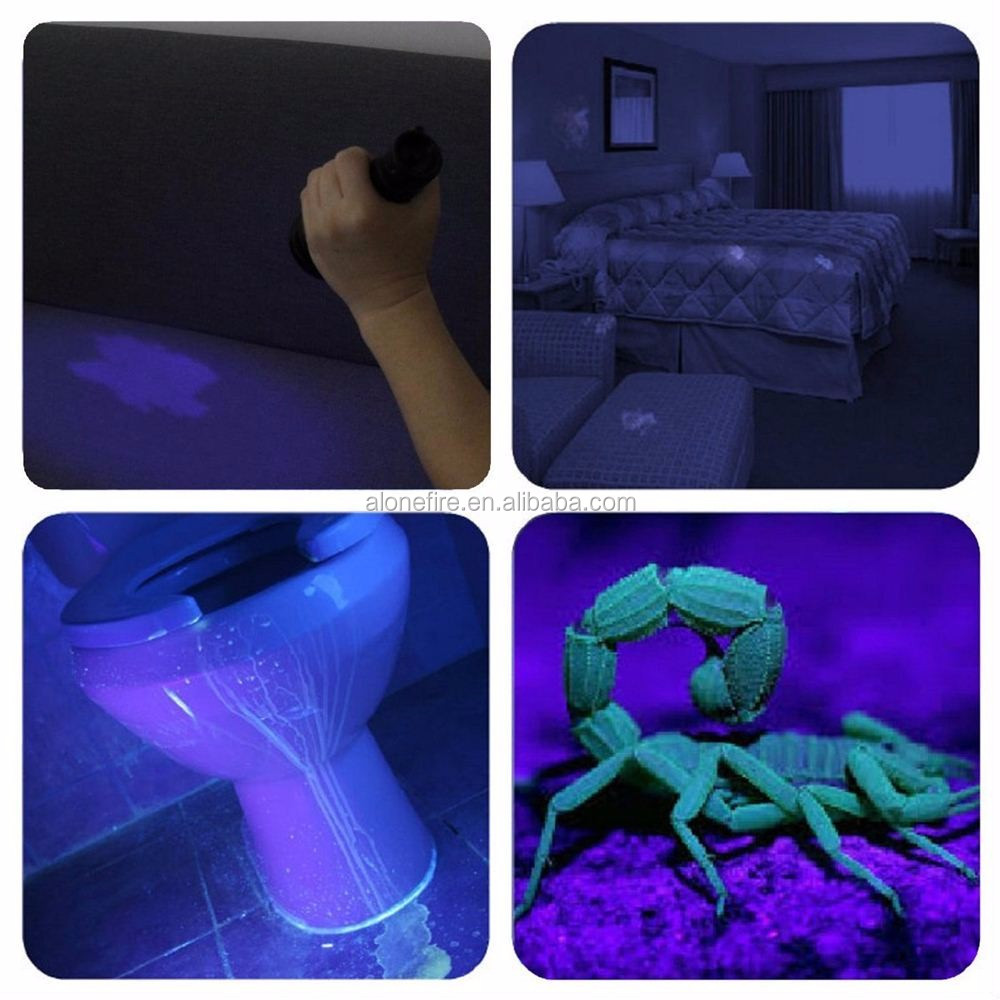 501B UV blacklight flashlight (9)
