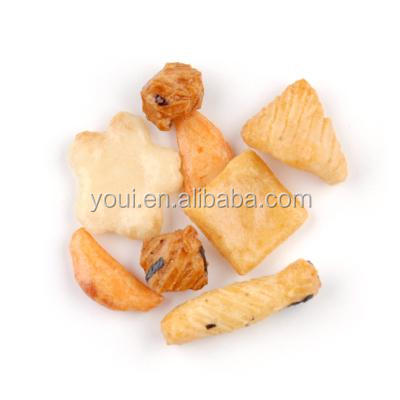 Mixed Rice Crackers, soy sauce flavored japanese rice crackers