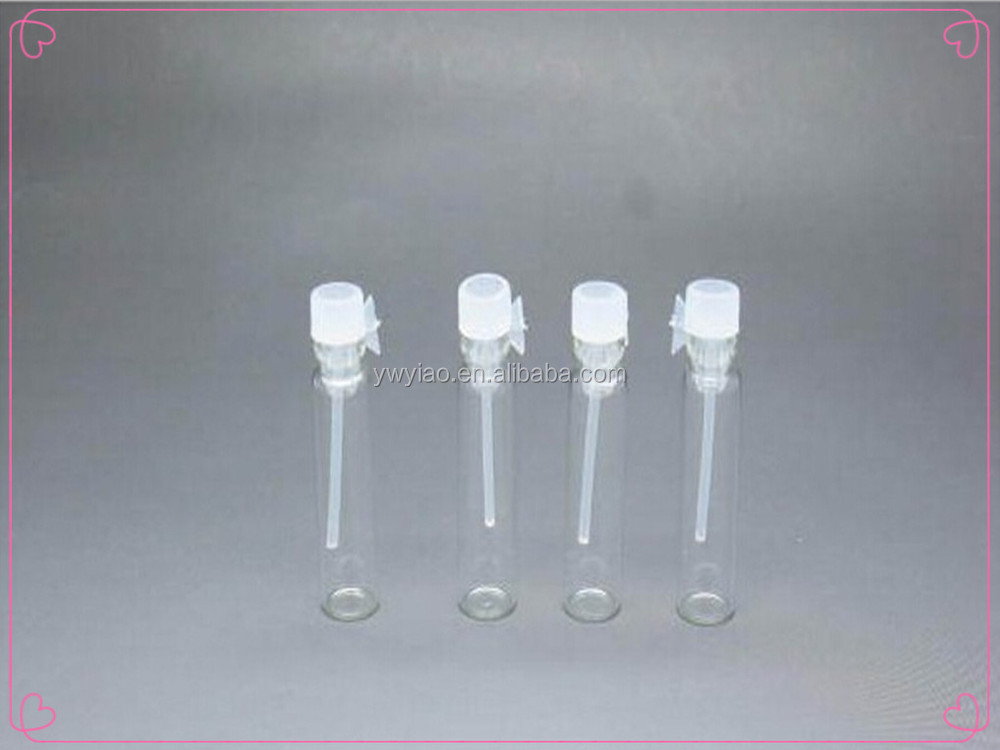 異なる1ml2ml3mlガラスバイアルキャップ香水用ガラスの試験管仕入れ・メーカー・工場