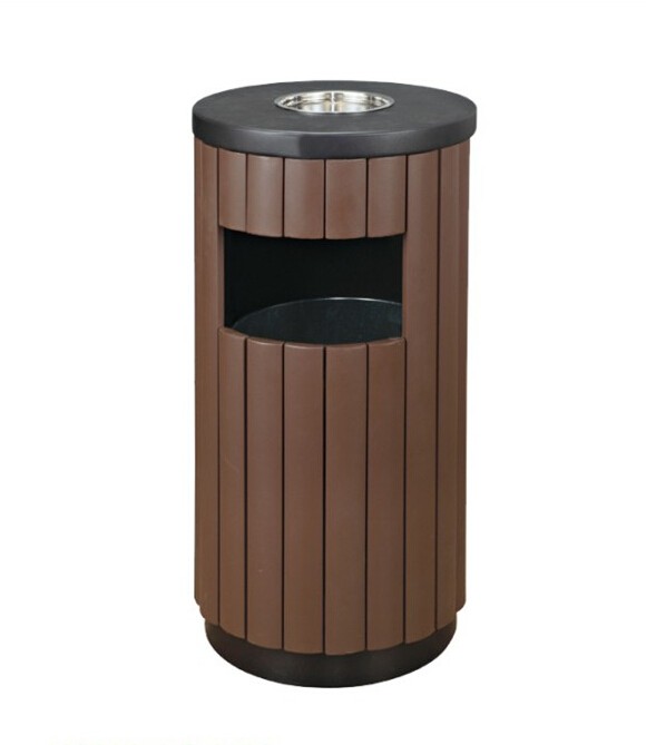 Commercial Metal Trash Bin Outdoor Waste Bin With Ashtray Buy Outdoor
