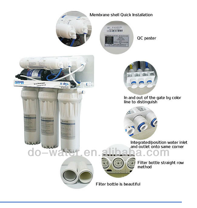 Ce認証家庭用プレ- filtrationminiro水フィルターroディスペンサー5ステージsystemater清浄機問屋・仕入れ・卸・卸売り