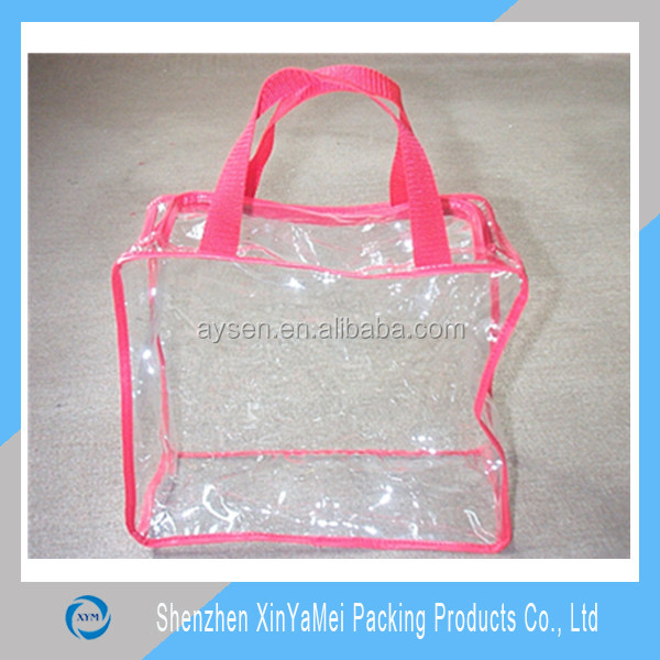 pvc transparent plastic bag for quilt