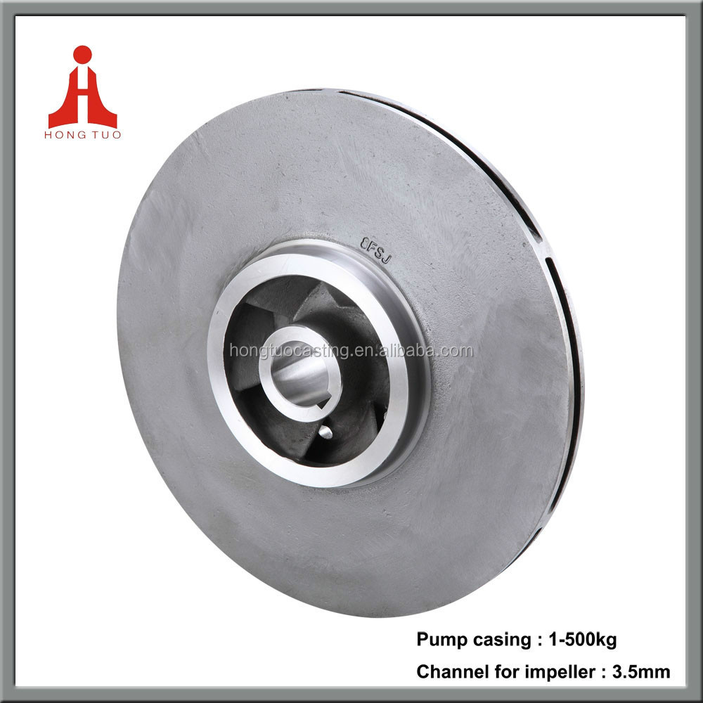 5mm vacuum clearner impellers pump closed impeller