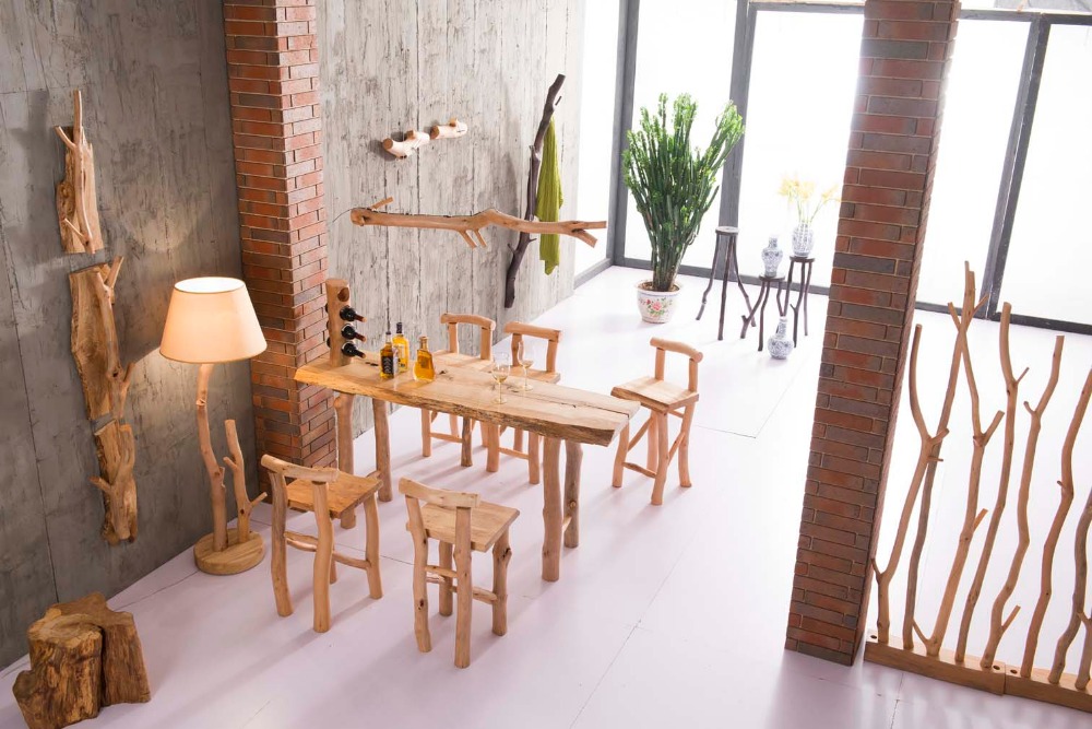 新しい固体木製2015バール長いテーブルの設計バーカップ元の生態系の家具仕入れ・メーカー・工場