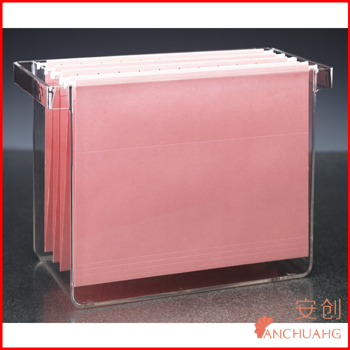 Clear Acrylic Hanging File Organizer File Folders Holder Buy File
