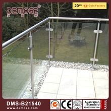 building materials terrace stainless steel glass balustrade