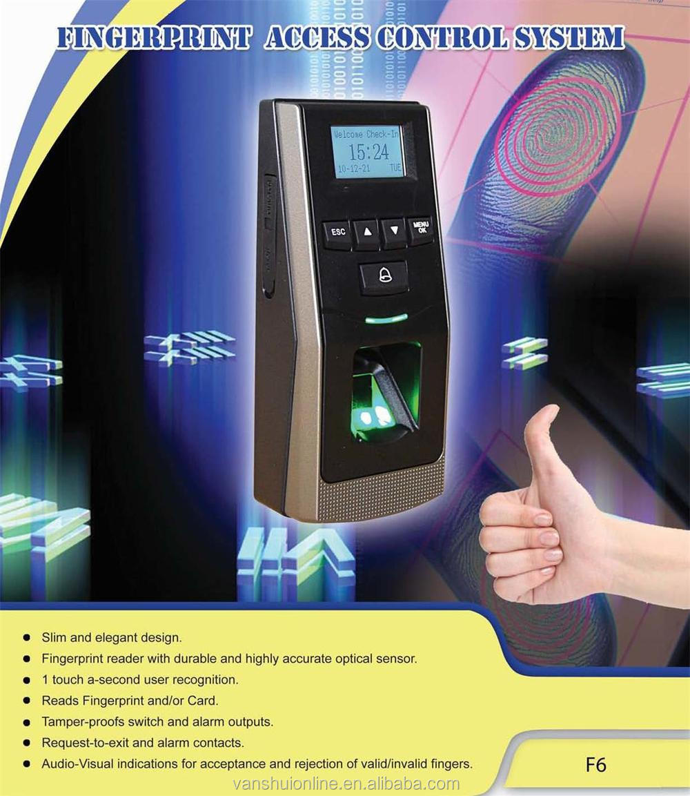 バイオメトリクスマシンの指紋のアクセス制御システム( f6)問屋・仕入れ・卸・卸売り