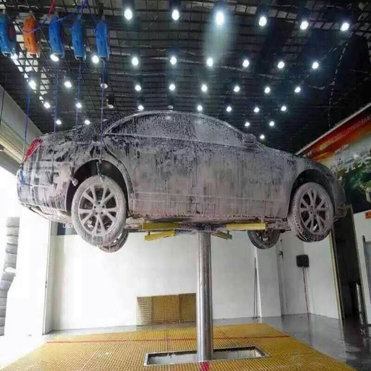 Pneumatic Hydraulic Lift For Car Wash Underground Single Post Car Lift