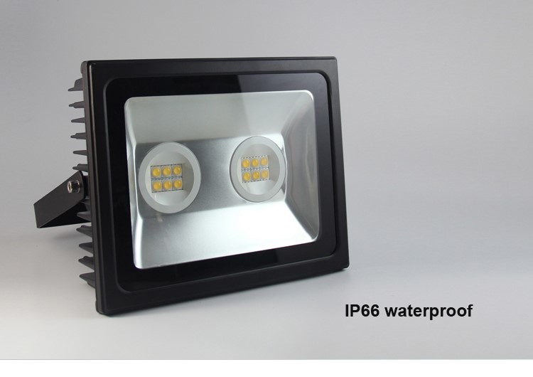 40 ワット 80 ワット 120 ワット調光対応ip66防水洪水light-4年保証サムスン cob led投光器の led洪水 ライト無人仕入れ・メーカー・工場