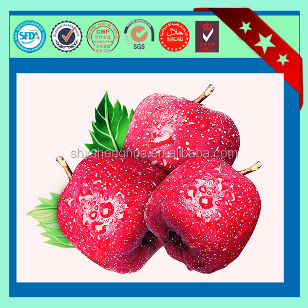 2014 free sample new arrival GMP factory supply Hawthorn Fruit P.E powder