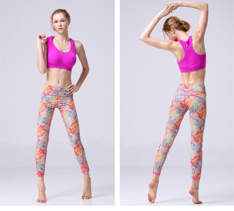 colourful gym tights