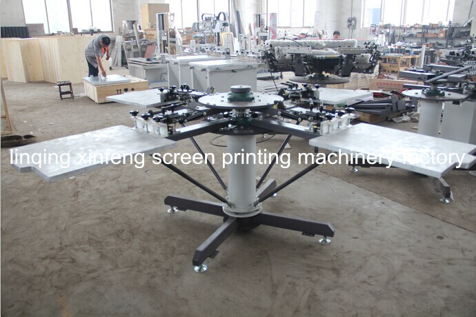 マニュアル操作してスクリーン印刷機tシャツのための多色印刷問屋・仕入れ・卸・卸売り