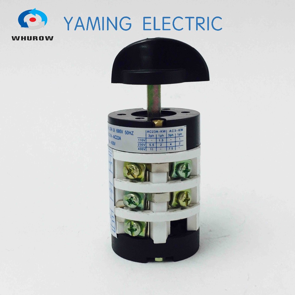 Manufacturer Tyre Handler Tire Changer Switch Hz5b Series 20a 3 Phase 3 Position Rotary Switch Changeover Cam Main Switch - Buy 3 Position Rotary Switch ...