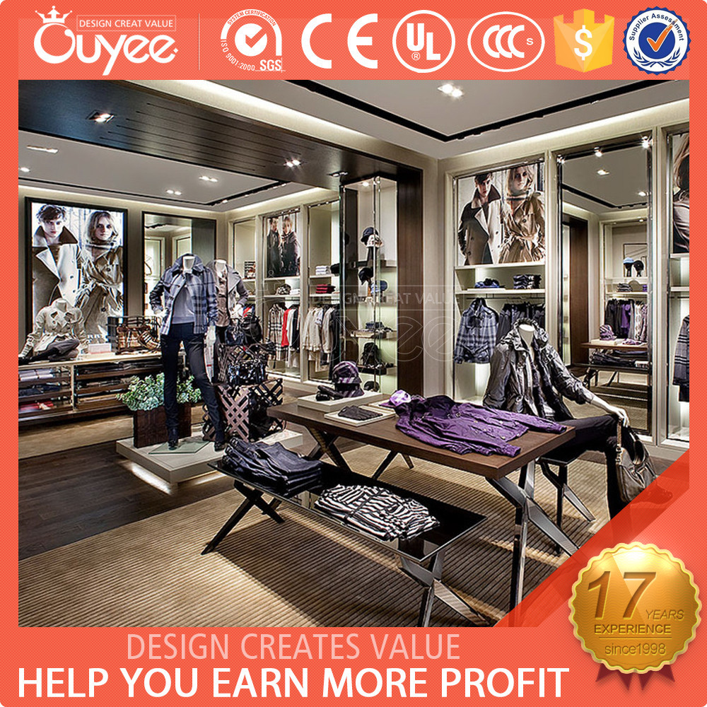 customized clothes shop fixture / clothing store