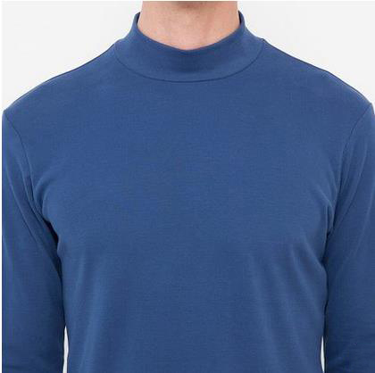 high collar t shirts mens