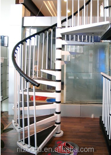 ・耐久性のあるファッショナブルな& 高品質炭素スチール階段の手すり階段用スパイラル 問屋・仕入れ・卸・卸売り