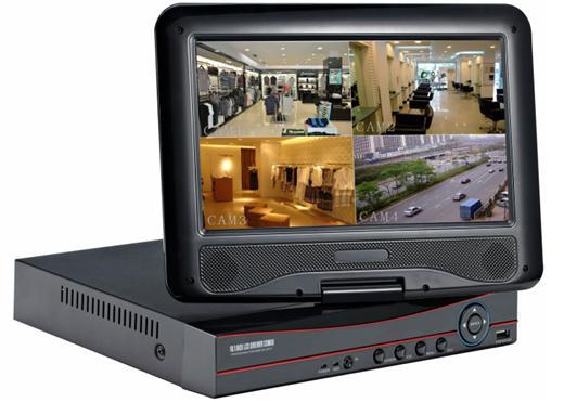 Usbdvrアダプタ4チャネル2.010.1インチ液晶プロのdvr問屋・仕入れ・卸・卸売り