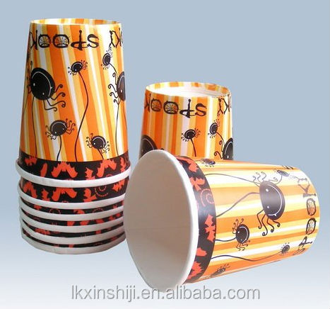 2014 disposable custom printed paper cups for hot drink