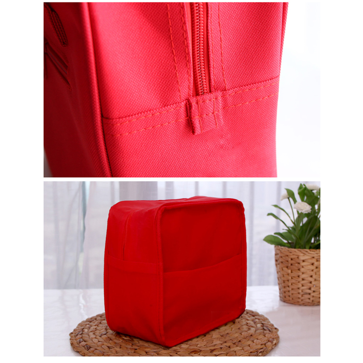 Cost Effective Hot Product Good Design Pink Lunch Box Thermal Bag