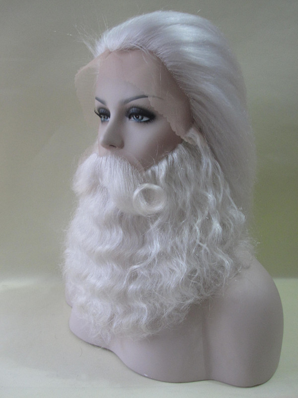 検出不可能な高品質サンタクロース木製ヤクの毛、 クリスマスのための性能あごひげと口ひげ 問屋・仕入れ・卸・卸売り