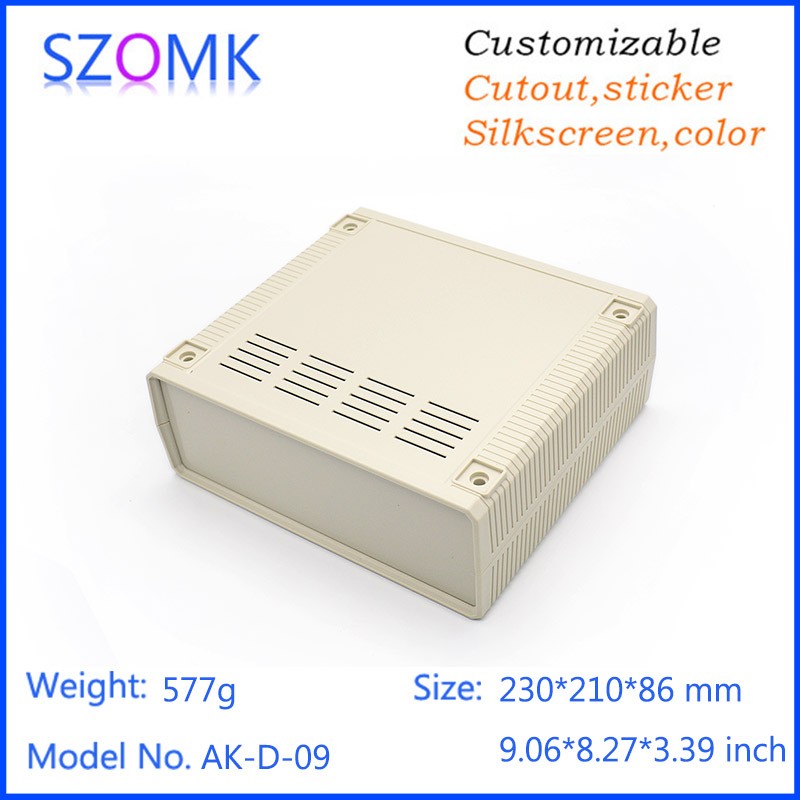 Szomkエレクトロニクスプラスチックプロジェクトケース腹筋エンクロージャーボックス仕入れ・メーカー・工場