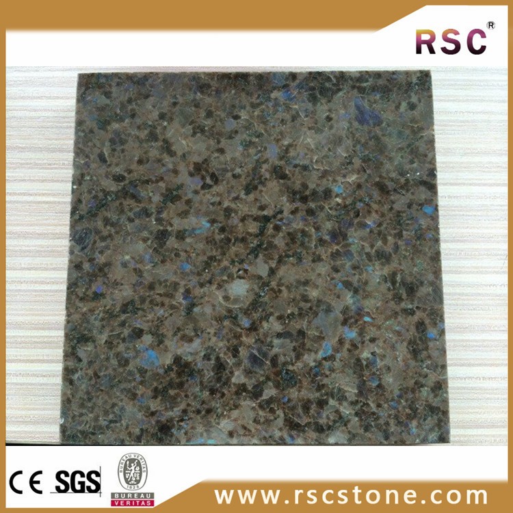 7 Colour Brown Bead Granite Sapphire Blue Brown Granite Countertop