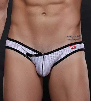 Manocean brand andrew christian underwear men MultiColors sexy low-rise nylon solid seamless men\'s briefs (18)