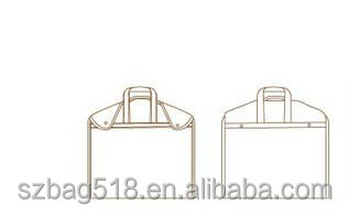 安い旅行のファブリック折り畳み式不織布ガーメントバッグ卸売/不織布スーツカバー仕入れ・メーカー・工場
