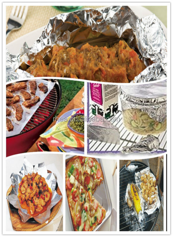 8011 aluminium foil baking container is well used for food catering