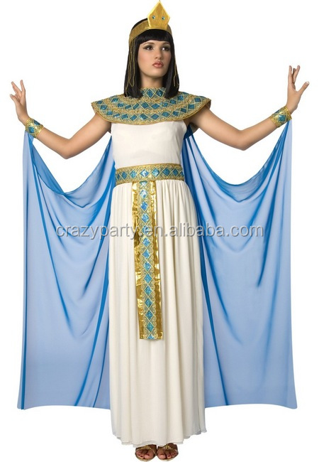 エジプトデザイン2014年ダンサーコスチュームコスプレクリスマスプレゼント古代ドレス女性のためのカーニバルパーティー衣装問屋・仕入れ・卸・卸売り