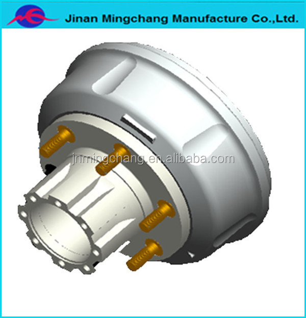 heavy truck parts, brake drum, brake hub for sale